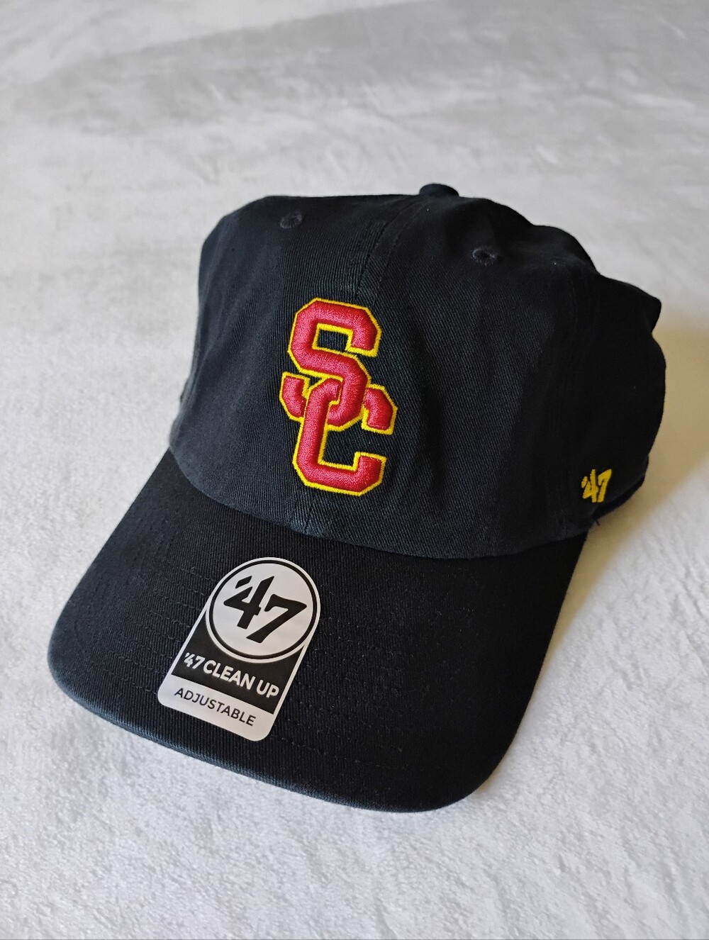 NWT USC Trojans Black Hat | '47 Brand Relaxed Fit | OSFA